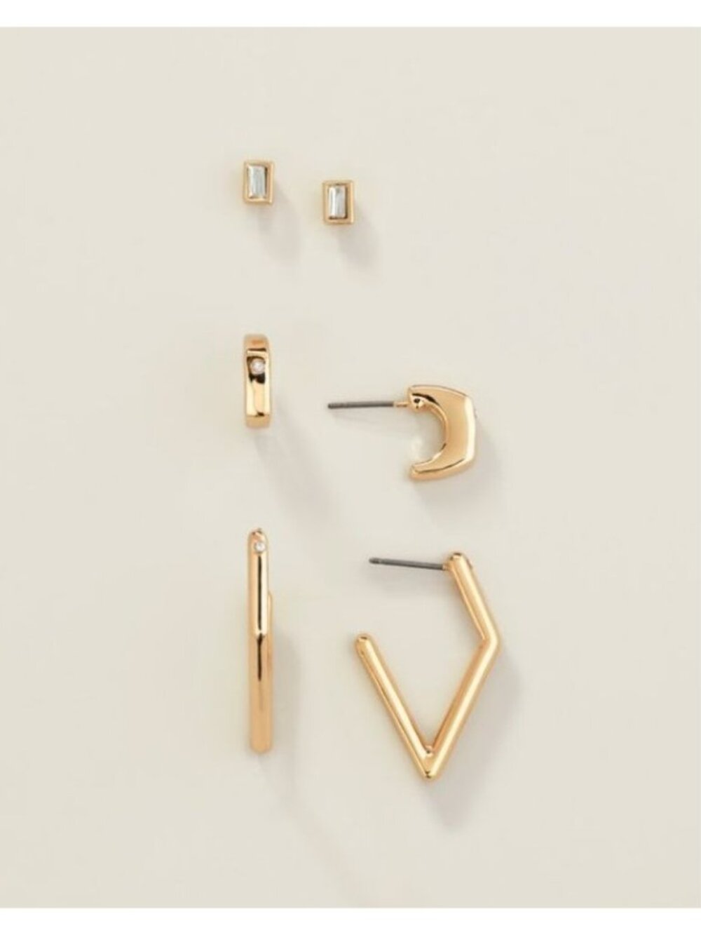 Avon Studio 1886 Minimalist Essentials Earring Pack-New In Box